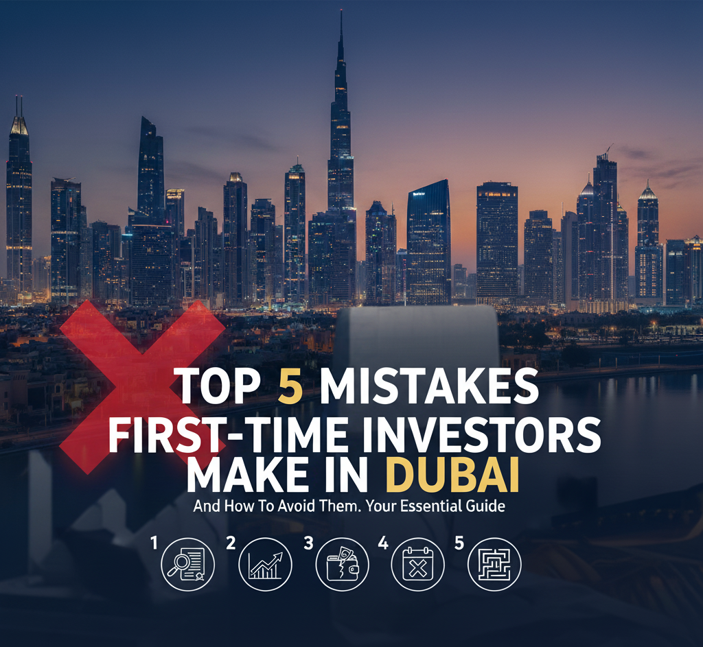 Top 5 Mistakes First-Time Investors Make in Dubai